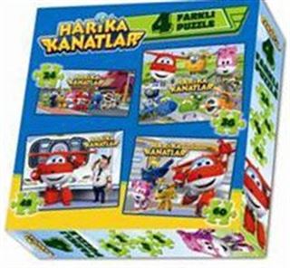 Harika Kanatlar 4'lü Kutu Puzzle