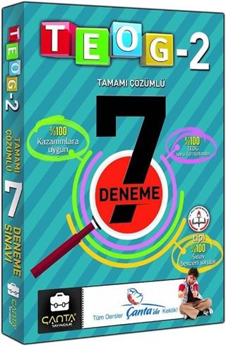 TEOG 2 Tamamı Çözümlü 7 Deneme Sınavı