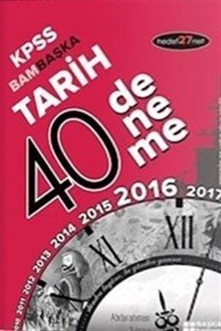 KPSS Bambaşka Tarih 40 Deneme