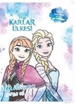 Disney Karlar Ülkesi Sihirli Sulu Boya Kitabı