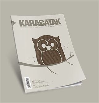 Karabatak İki Aylık Edebiyat ve Sanat Dergisi Mayıs-Haziran 2016 Sayı:26