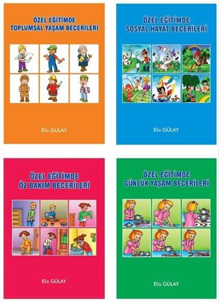 Özel Eğitimde Yaşam Becerileri Seti (4 Kitap)