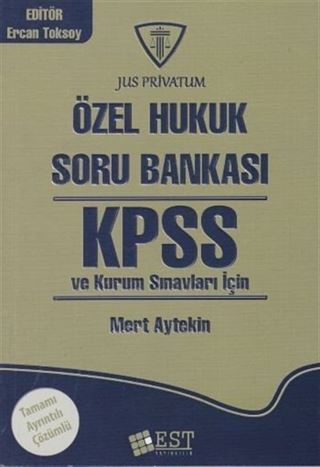 KPSS Özel Hukuk Soru Bankası