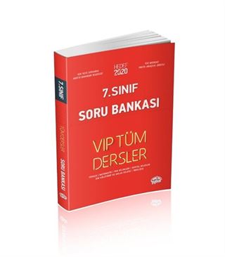 7. Sınıf Vip Tüm Dersler Soru Bankası