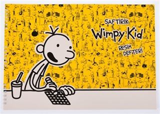 Saftirik Wimpy Kid Resim Defteri (25x35) (SFT224)