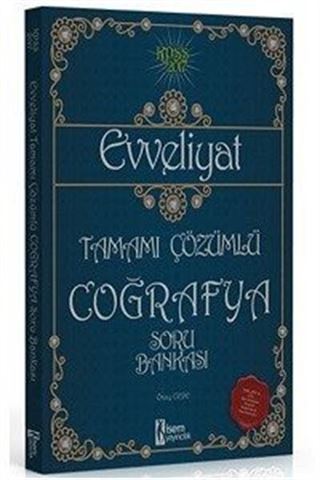 2017 KPSS Evveliyat Coğrafya Tamamı Çözümlü Soru Bankası