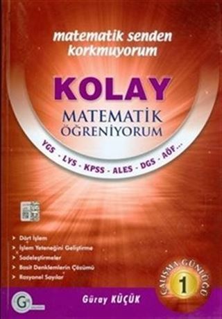 Kolay Matematik Öğreniyorum -1