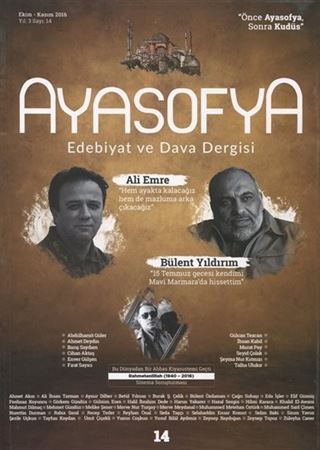 Ayasofya Dergisi Sayı 14