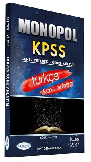 2017 KPSS Genel Yetenek Genel Kültür Türkçe Konu Anlatım
