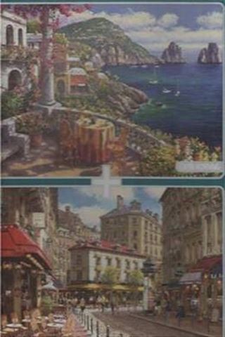 Capri Morning Reudu Soleil 2x1000 Puzzle (Kod:40136)