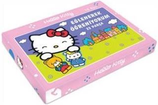 Hello Kitty Bebek Yap Boz 23 Parça Puzzle (Kod:40637)