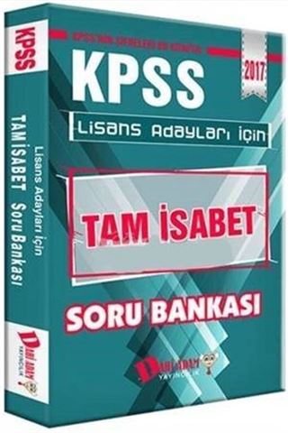 2017 KPSS Lisans Adayları İçin Tam İsabet Soru Bankası