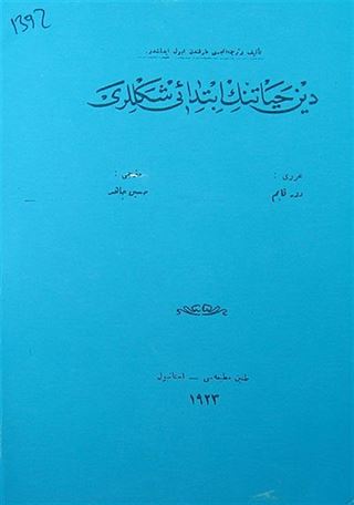 Din Hayatının İptidai Şekilleri