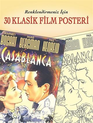 Renklendirmeniz İçin 30 Klasik Film Posteri