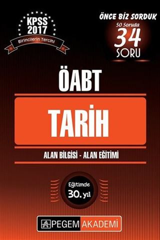 2017 KPSS ÖABT Tarih Konu Anlatımlı