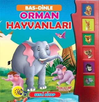 Orman Hayvanları Bas-Dinle (Sesli Kitap)