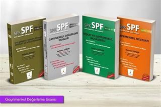 SPK - SPF Gayrimenkul Değerleme Lisansı (4 Kitap)