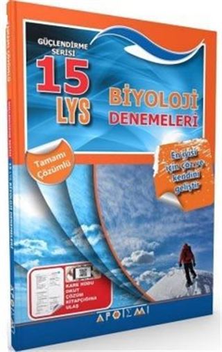 LYS Biyoloji Tamamı Çözümlü 15 Deneme Sınavı