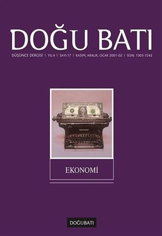 Doğu Batı Sayı: 17 Kasım, Aralık, Ocak, 2001-2002 (Üç Aylık Düşünce Dergisi)