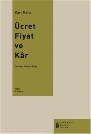Ücret Fiyat ve Kar