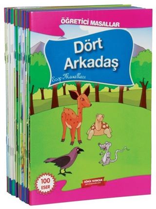 100 Temel Eser Öğretici Masallar Seti (30 Kitap)