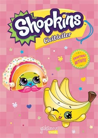 Çıkartmalı Shopkins Cicibiciler Aktivite (Pembe)