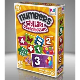Sayıları Öğreniyorum 45 Parça Puzzle