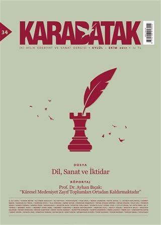 Karabatak İki Aylık Edebiyat ve Sanat Dergisi Eylül-Ekim 2017 Sayı:34