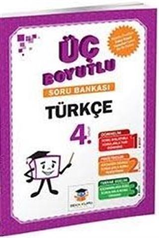 4. Sınıf 3 Boyutlu Türkçe Soru Bankası
