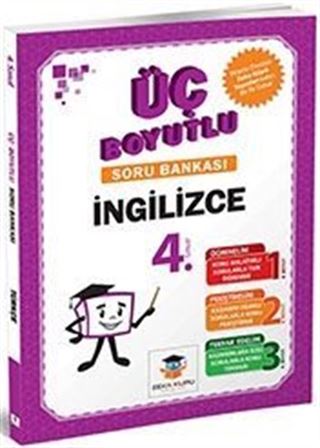 4. Sınıf 3 Boyutlu İngilizce Soru Bankası