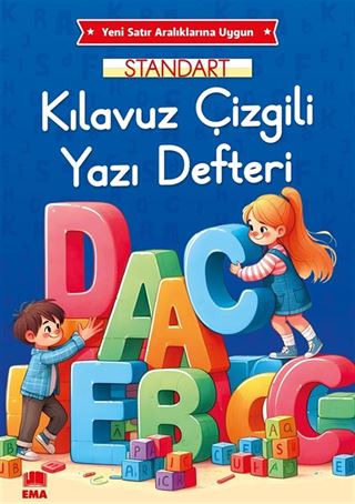 Standart Kılavuz Çizgili Yazı Defteri (A4 Ebat)