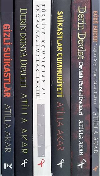 Atilla Akar Güncel Siyaset Tarih ve Komplolar Seti (6 Kitap)