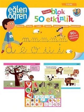 Eğlen Öğren 5-6 Yaş Süper Blok 50 Etkinlik