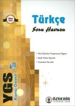 YGS Türkçe Konu Özetli Soru Havuzu