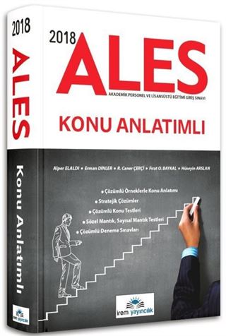 2018 Ales Konu Anlatımlı