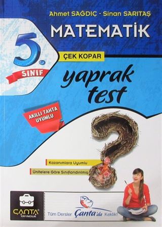 5. Sınıf Matematik Çek Kopar Yaprak Test