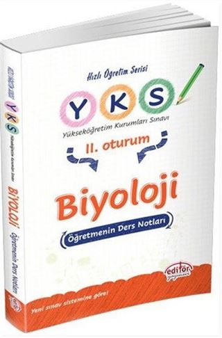 YKS 2. Oturum Biyoloji Öğretmenin Ders Notları
