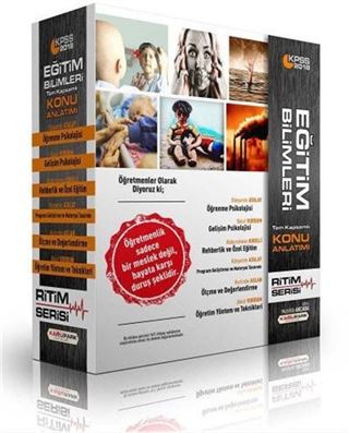 2018 KPSS Eğitim Bilimleri Tam Kapsamlı Konu Anlatımı (6 Kitap)