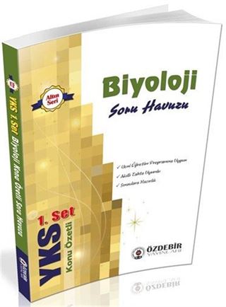 YKS Konu Özetli Biyoloji Soru Havuzu