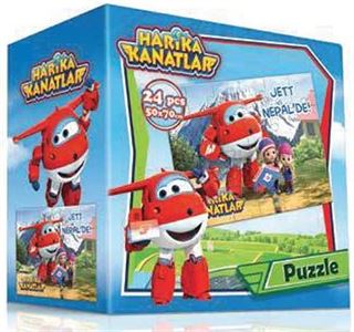 Harika Kanatlar Yer Puzzle 1Jett Mepal'de (CA.5000)