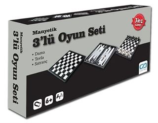 Norm Mıknatıslı 3'lü Oyun Seti (CA.10002)
