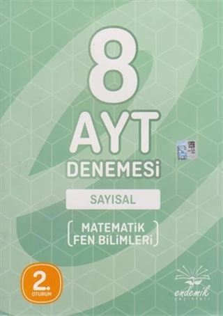 8 AYT Denemesi Sayısal Matematik Fen Bilimleri
