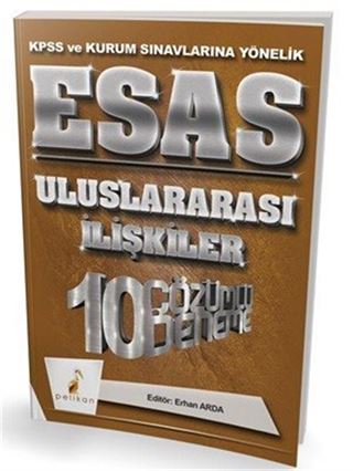 KPSS Esas Uluslararası İlişkiler 10 Çözümlü Deneme
