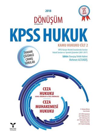 KPSS Hukuk - Dönüşüm Ceza Hukuku - Ceza Muhakemesi Hukuku