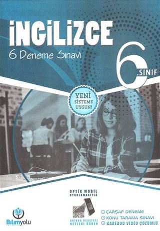 6. Sınıf İngilizce 6 Deneme Sınavı (Yeni Sistem)