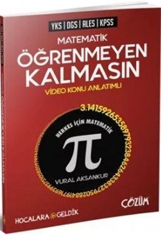 Matematik Öğrenmeyen Kalmasın Video Konu Anlatımlı