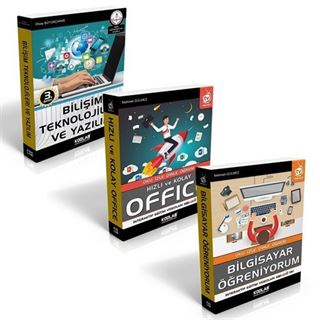 Bilgisayar Öğreniyorum Seti (3 Kitap)