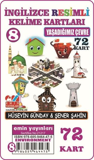 İngilizce Resimli Kelime Kartları 8. Yaşadığımız Çevre