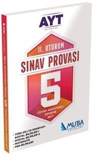 AYT 2. Oturum Sınav Provası 5 Deneme