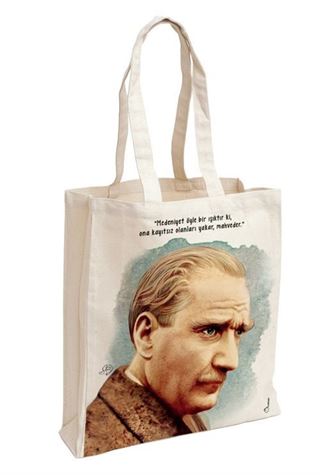 Atatürk 3 - Aforizma Bez Çanta